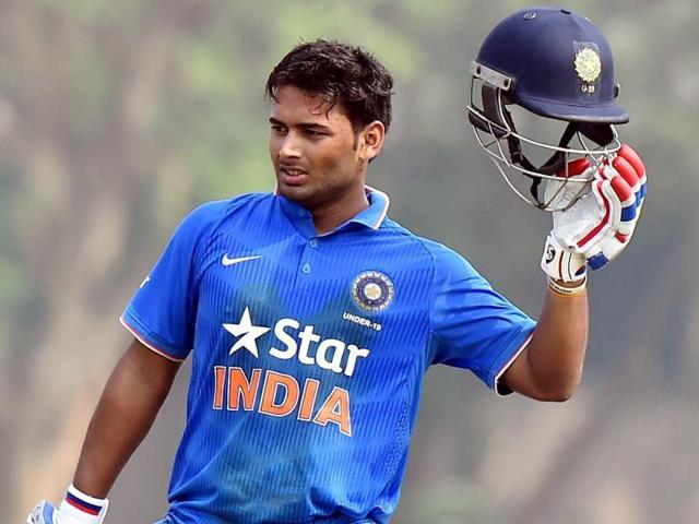 Pant’s maiden century took India to the semifinals of the U-19 World Cup earlier this year. (PTI) Pant’s maiden century took India to the semifinals of the U-19 World Cup earlier this year. (PTI)