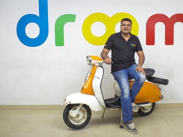 Sandeep Aggarwal, CEO, Droom. (Hindustan Times) Sandeep Aggarwal, CEO, Droom. (Hindustan Times)