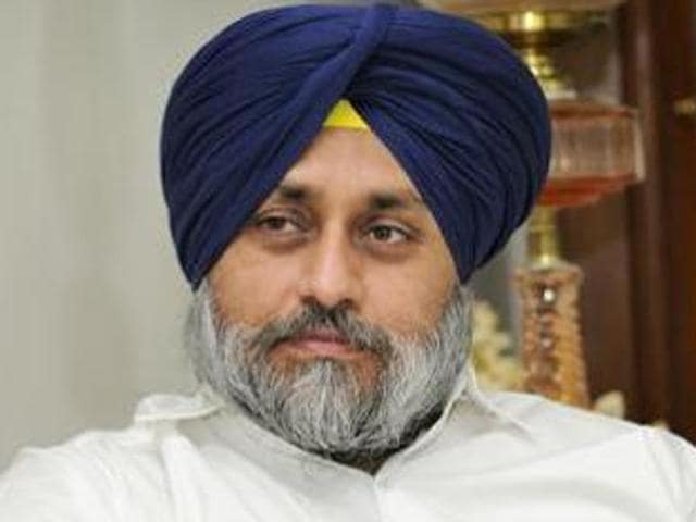 Punjab deputy-chief minister Sukhbir Singh Badal. (Ht File Photo) Punjab deputy-chief minister Sukhbir Singh Badal. (Ht File Photo)