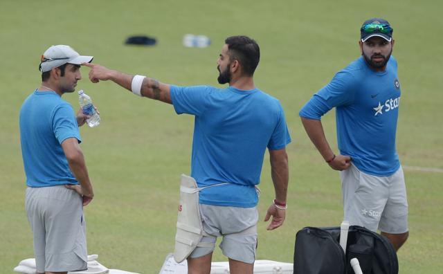Rohit Sharma has gotten plenty of opportunities despite inconsistent performances due to support from captains Virat Kohli (C) and MS Dhoni. (AFP)