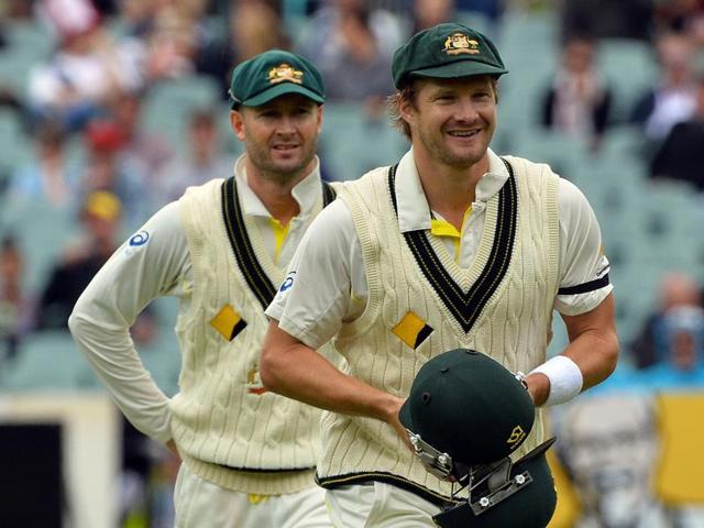 Shane Watson said Michael Clarke’s revisiting of the 2013 incident is more a reflection on the former Australian captain than on himself. (AFP) Shane Watson said Michael Clarke’s revisiting of the 2013 incident is more a reflection on the former Australian captain than on himself. (AFP)