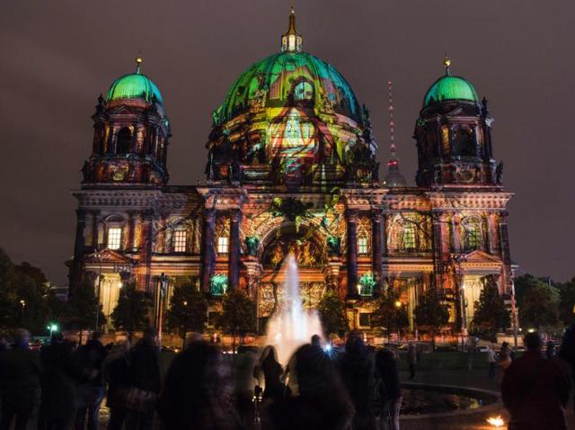 Festival Of Lights Illuminates Berlin 