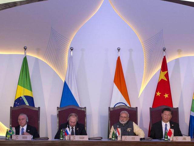 India breathed legitimacy and substance into an otherwise ‘hallow and moribund acronym organisation’ by bringing regional countries - Bangladesh, Sri Lanka, Thailand, Myanmar, Nepal and Bhutan - together with the major emerging economies of the BRICS, the Chinese daily said. (AP) India breathed legitimacy and substance into an otherwise ‘hallow and moribund acronym organisation’ by bringing regional countries - Bangladesh, Sri Lanka, Thailand, Myanmar, Nepal and Bhutan - together with the major emerging economies of the BRICS, the Chinese daily said. (AP)