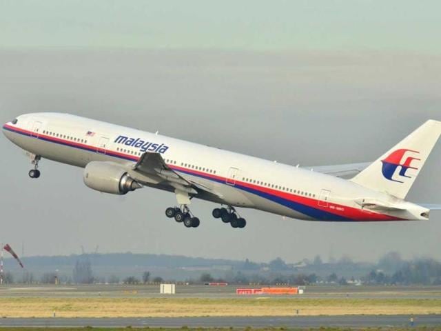 File photograph of Malaysian Airlines flight MH370 taking off from the runway. (Agencies) File photograph of Malaysian Airlines flight MH370 taking off from the runway. (Agencies)