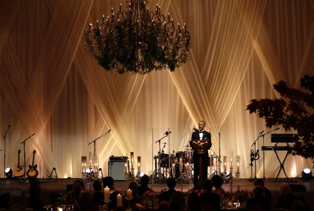 US President Barack Obama speaks during the State Dinner. (AFP) US President Barack Obama speaks during the State Dinner. (AFP)