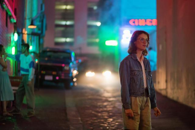 Mackenzie Davis in a still from San Junipero, the fourth episode of Black Mirror’s third season. (Netflix) Mackenzie Davis in a still from San Junipero, the fourth episode of Black Mirror’s third season. (Netflix)