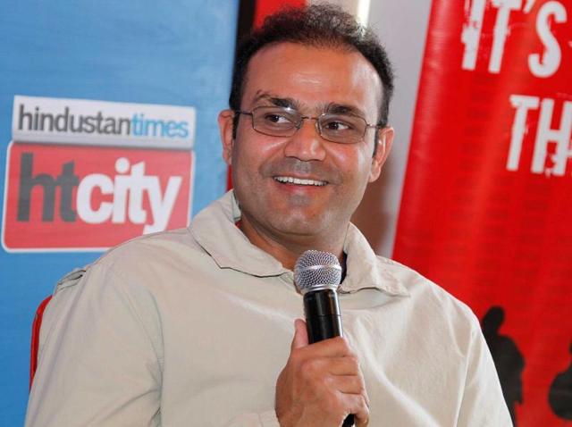 Former Indian cricketer Virender Sehwag has not seen MS Dhoni’s biopic as yet. (Waseem Gashroo/HT Photo) Former Indian cricketer Virender Sehwag has not seen MS Dhoni’s biopic as yet. (Waseem Gashroo/HT Photo)