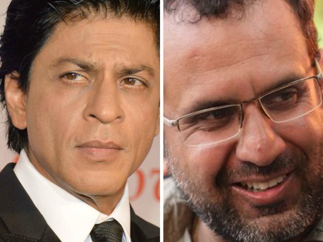 Shah Rukh Khan and Aanand L Rai will be working together in their yet-untitled next. (HT Photo)