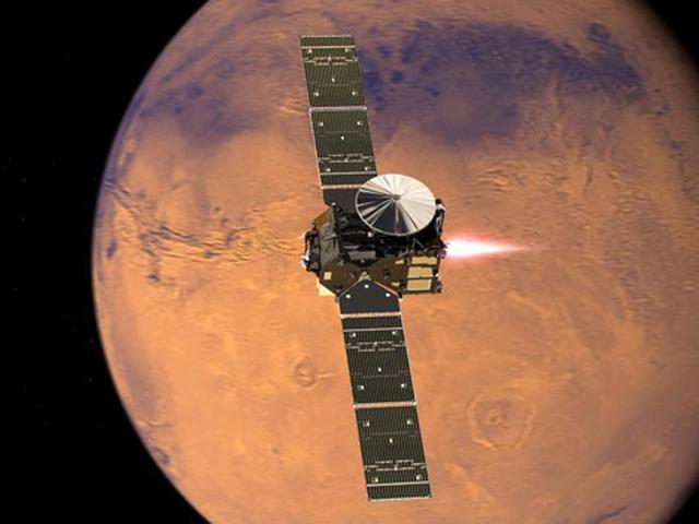 The European Space Agency (ESA) confirmed the craft had touched down, but said it was emitting no signal. (Photo: @ESA/Twitter) The European Space Agency (ESA) confirmed the craft had touched down, but said it was emitting no signal. (Photo: @ESA/Twitter)