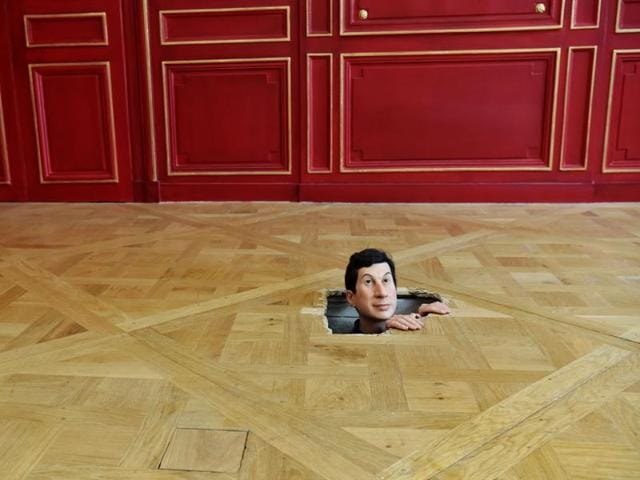 Maurizio Cattelan is an upstart, provocative and elusive artist. A sculpture by Cattelan. (AFP)