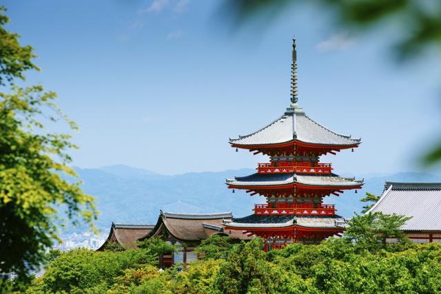 2. Kiyomizu-dera historic Buddhist temple with picturesque views of Kyoto. (Getty Images) 2. Kiyomizu-dera historic Buddhist temple with picturesque views of Kyoto. (Getty Images)