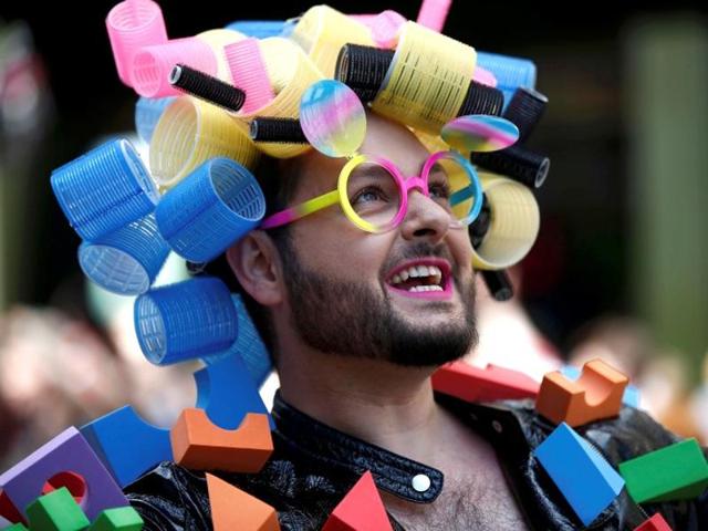 A participant takes part in the annual Pride London Parade which highlights issues of the gay, lesbian and transgender community on June 25, 2016. (Reuters file photo) A participant takes part in the annual Pride London Parade which highlights issues of the gay, lesbian and transgender community on June 25, 2016. (Reuters file photo)