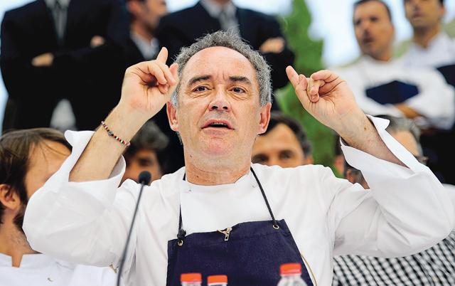 Ferran Adria told me it suited the French to portray him as the mad scientist in the kitchen (AFP) Ferran Adria told me it suited the French to portray him as the mad scientist in the kitchen (AFP)