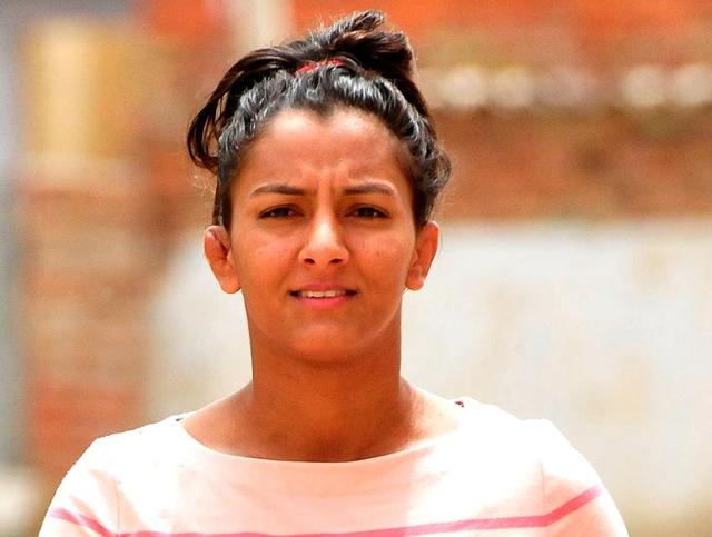 Wrestler Geeta Phogat lauds the film, Dangal and hopes the film’s release will strengthen the mindset that girls, too, can wrestle.(HT Photo)