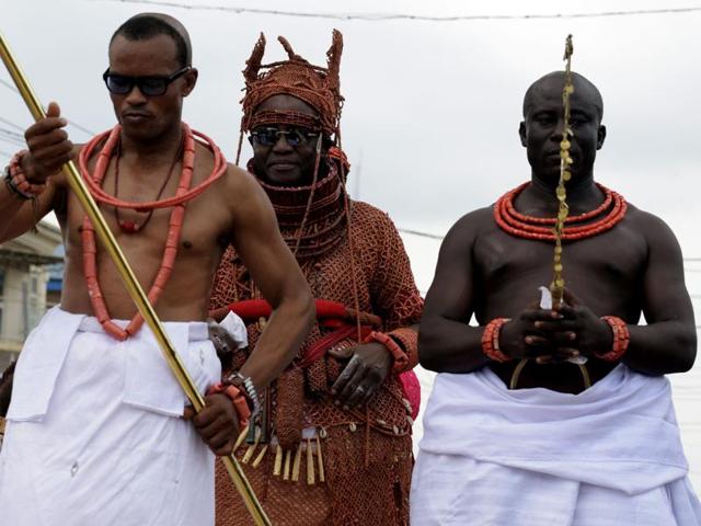 By the 15th century, the Edo people had moved from protected settlements to living in a city-state. Later, the twelfth Oba, Oba Ewuare the Great (1440-1473), would expand the city-state to an empire. (AFP) By the 15th century, the Edo people had moved from protected settlements to living in a city-state. Later, the twelfth Oba, Oba Ewuare the Great (1440-1473), would expand the city-state to an empire. (AFP)
