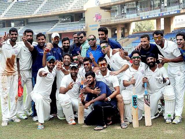 Jammu and Kashmir recorded a historic win over Mumbai to begin the 2014-15 Ranji season. (Prakash Parsekar/HT Photo) Jammu and Kashmir recorded a historic win over Mumbai to begin the 2014-15 Ranji season. (Prakash Parsekar/HT Photo)