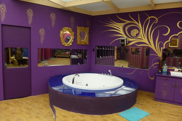 The jacuzzi corner, a new addition to the Bigg Boss house