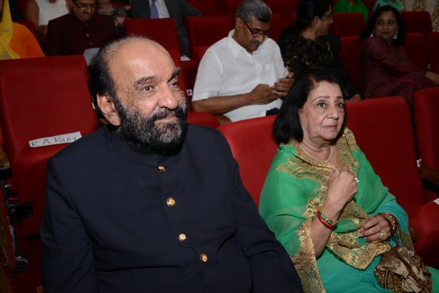 Opera House owners Maharaja Joytendrasinhji Jadeja and Maharani Kumud Kumari Jadeja of Gondal, Gujarat. (HT PHOTO)