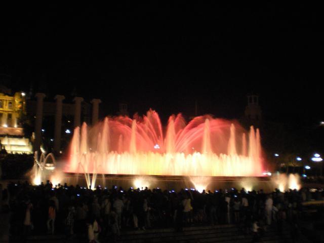 Taking a stroll to the famous Montjuïc singing fountain can be a fun activity. (Sonali Shah)