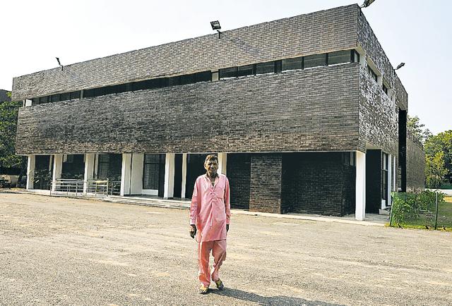 The community centre in the sector. (Keshav Singh/HT )