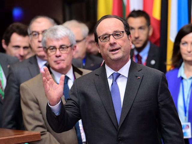 France’s President Francois Hollande is honouring an American couple for pledging the largest foreign collection of art to be donated to France since World War II. (AFP File Photo) France’s President Francois Hollande is honouring an American couple for pledging the largest foreign collection of art to be donated to France since World War II. (AFP File Photo)
