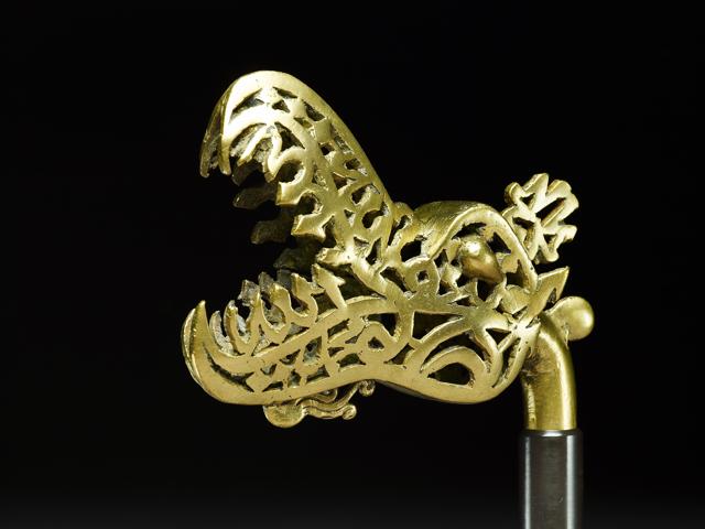An amulet from India on display at an Oxford exhibition that seeks to explore the supernatural in the art of the Islamic world.(Ashmolean Museum, University of Oxford) An amulet from India on display at an Oxford exhibition that seeks to explore the supernatural in the art of the Islamic world.(Ashmolean Museum, University of Oxford)
