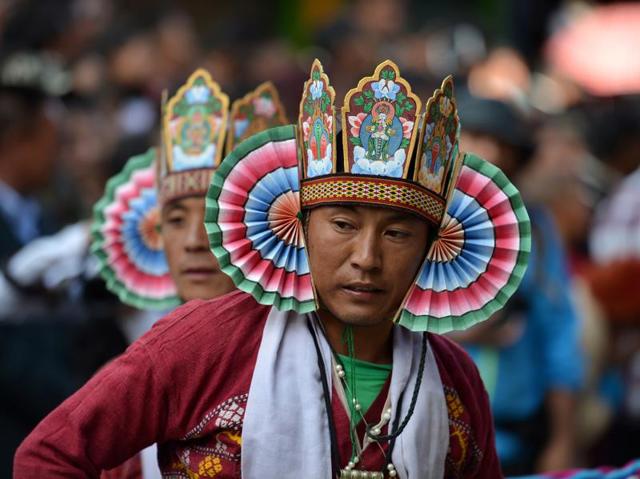 While searching for the animal, the monk noticed how serene the valley was and decided to build a monastery. The town came up around it. This monastery is said to be the second largest in Asia after the one in Lhasa. (AFP)