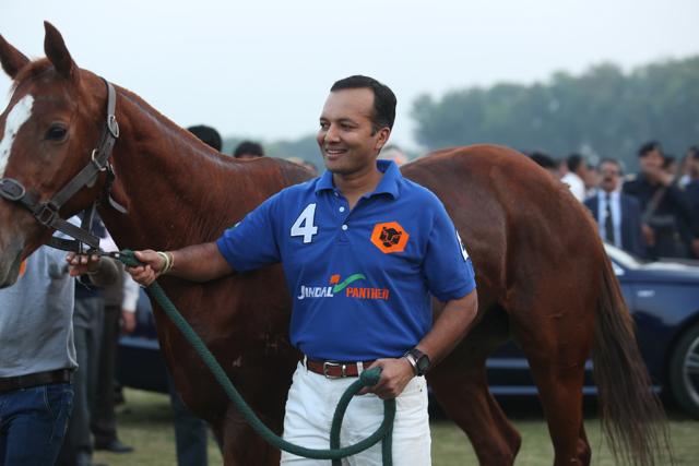 Industrialist Naveen Jindal is a familiar face on the polo ground and a champion player