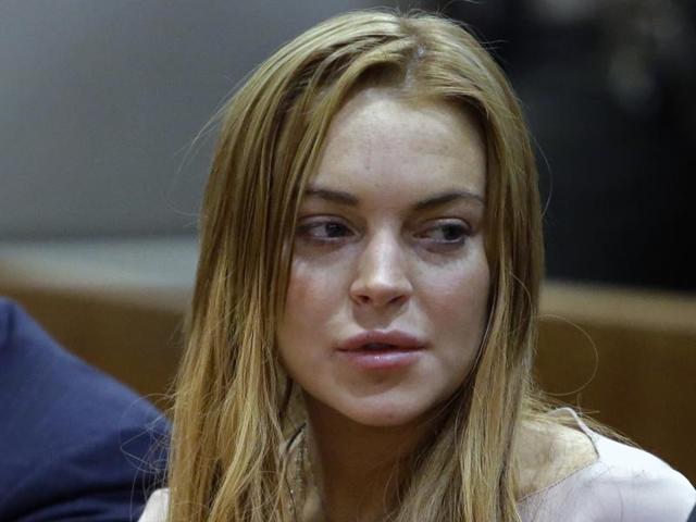 In this file photo dated Monday, March 18, 2013, actress Lindsay Lohan at a hearing in Los Angeles Superior Court. (AP) In this file photo dated Monday, March 18, 2013, actress Lindsay Lohan at a hearing in Los Angeles Superior Court. (AP)