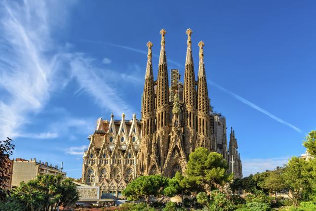 The cathedral of Sagrada Familia, designed by architect Antoni Gaudi, is one of Barcelona’s most popular tourist attractions. (iStock )