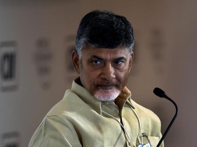 Chief minister of Andhra Pradesh, N Chandrababu Naidu equated the opposition parties in AP with terrorists for hindering the development in the state. (AFP file photo) Chief minister of Andhra Pradesh, N Chandrababu Naidu equated the opposition parties in AP with terrorists for hindering the development in the state. (AFP file photo)
