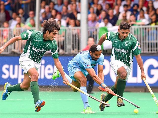 The Asian Champions Trophy match between India and Pakistan will be their 166th international match (AFP) The Asian Champions Trophy match between India and Pakistan will be their 166th international match (AFP)