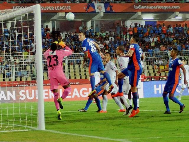 Pune have picked up just a point from their first three matches at home and it will be something that coach Habas needs to address at the Shree Shiv Chhatrapati Sports Complex Stadium, Balewadi-Pune. (PTI Photo) Pune have picked up just a point from their first three matches at home and it will be something that coach Habas needs to address at the Shree Shiv Chhatrapati Sports Complex Stadium, Balewadi-Pune. (PTI Photo)