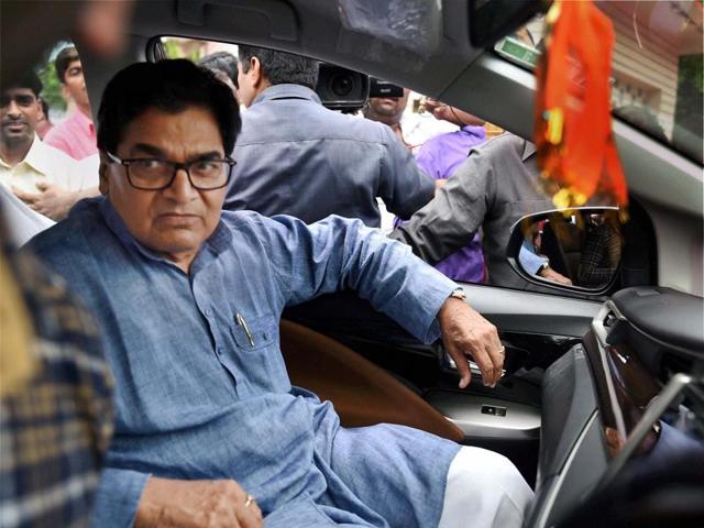 Mulayam Singh Yadav removed his brother Ramgopal Yadav (pictured above) from the party on allegations of colluding with BJP.(PTI Photo)