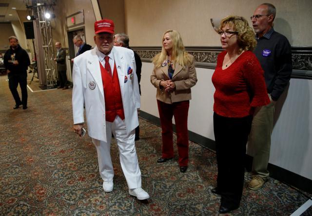 Supporters gather to hear remarks by Republican US presidential nominee Donald Trump at a campaign event in Gettysburg, Pennsylvania. (REUTERS) Supporters gather to hear remarks by Republican US presidential nominee Donald Trump at a campaign event in Gettysburg, Pennsylvania. (REUTERS)