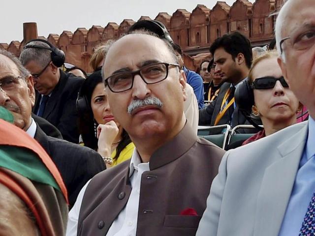 Pakistan's high commissioner Abdul Basit also said that Kashmir is the root cause of all the problem in the region.(PTI file photo)