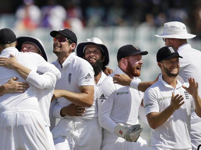 Stokes claimed two wickets in three balls to deny Bangladesh a historic victory, winning man of the match for his efforts with bat and ball. (AP) Stokes claimed two wickets in three balls to deny Bangladesh a historic victory, winning man of the match for his efforts with bat and ball. (AP)