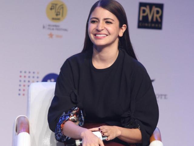 Anushka Sharma attends the Jio MAMI 18th Mumbai Film Festival in Mumbai. (AFP Photo)