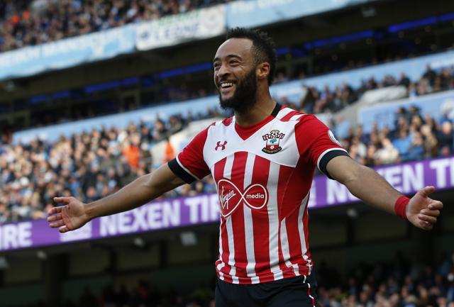 Southampton's Nathan Redmond celebrates scoring. (REUTERS) Southampton's Nathan Redmond celebrates scoring. (REUTERS)