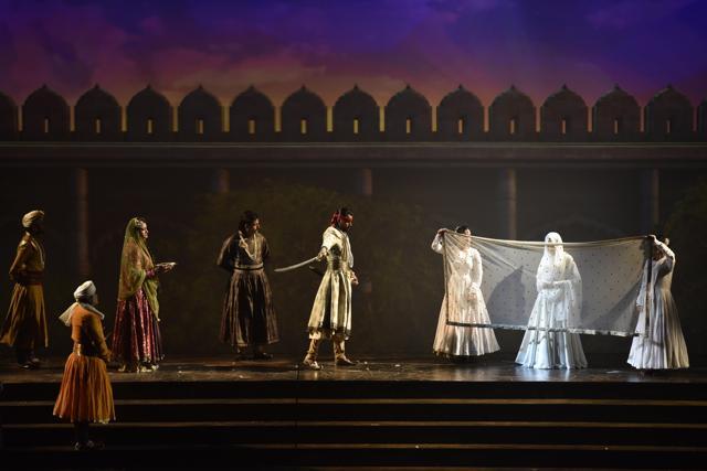 Historical references from the Mughal era made an integral part of the costume styling. (Arijit Sen/HT Photo)