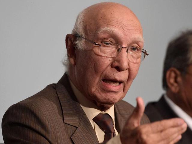 Aziz, the adviser on foreign affairs to Prime Minister Nawaz Sharif, said Pakistan will participate in the regional meet to be held in Amritsar during December 3-4. (File photo) Aziz, the adviser on foreign affairs to Prime Minister Nawaz Sharif, said Pakistan will participate in the regional meet to be held in Amritsar during December 3-4. (File photo)