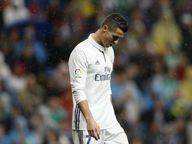 Cristiano Ronaldo has only scored two goals in six La Liga games. (Getty Images) Cristiano Ronaldo has only scored two goals in six La Liga games. (Getty Images)