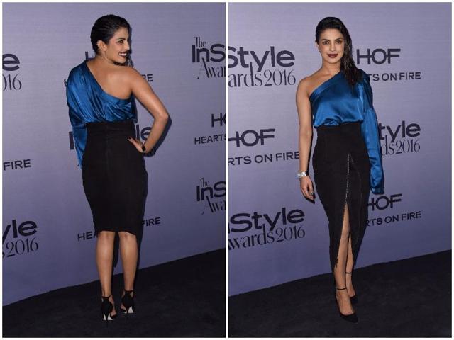 She went on to gush over and quote Tom Ford, Designer of the Year honoree, “He said once that dressing well is like having good manners. And my mother definitely told me to be well-mannered, so thank you very much.” (AP) She went on to gush over and quote Tom Ford, Designer of the Year honoree, “He said once that dressing well is like having good manners. And my mother definitely told me to be well-mannered, so thank you very much.” (AP)