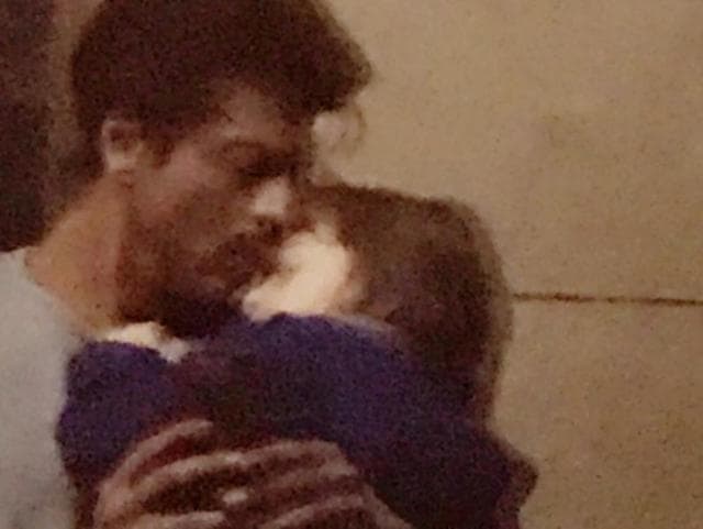 SRK shared a picture on his Twitter handle that showed a tired AbRam taking a nap on his daddy’s shoulder.(Twitter) SRK shared a picture on his Twitter handle that showed a tired AbRam taking a nap on his daddy’s shoulder.(Twitter)