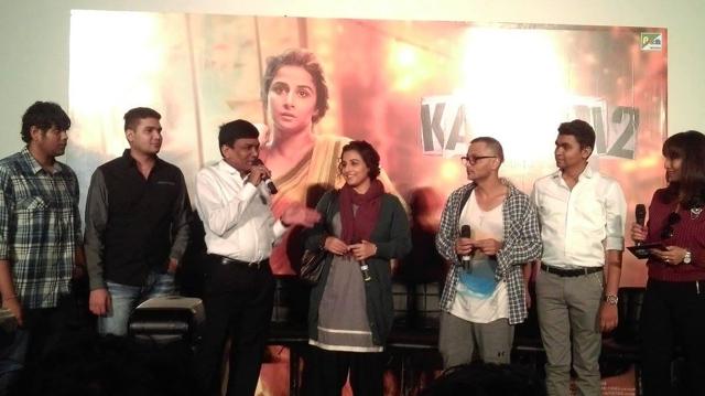 Vidya Balan and team at the trailer launch of Kahaani 2. (Kahaani 2/Facebook) Vidya Balan and team at the trailer launch of Kahaani 2. (Kahaani 2/Facebook)