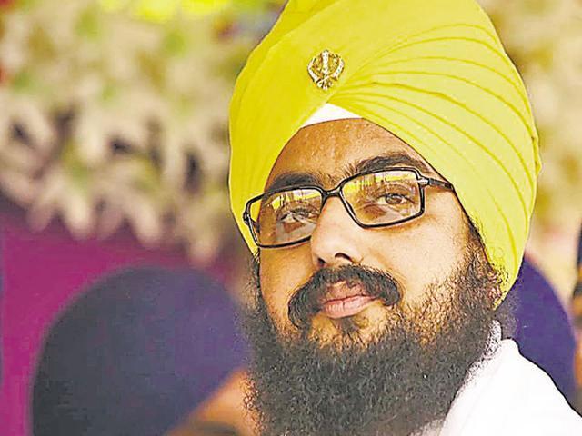 Sikh preacher Ranjit Singh Dhadrianwale’s cavalcade was attacked in May 2016. (HT File )