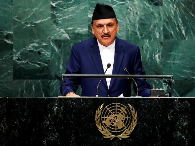 “We want to see tangible progress on India-funded projects in Nepal and want the early execution of pending works in such projects, ” Nepal's foreign minister Prakash Sharan Mahat said on Tuesday. (REUTERS) “We want to see tangible progress on India-funded projects in Nepal and want the early execution of pending works in such projects, ” Nepal's foreign minister Prakash Sharan Mahat said on Tuesday. (REUTERS)