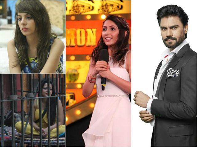 In a dramatic open nomination, Nitibha Kaul, Rohan Mehra, Monalisa, Akansha Sharma, Manoj Manu Punjabi, Manveer Gurjar and Gaurav Chopra were nominated for elimination from ongoing reality show Bigg Boss 10. In a dramatic open nomination, Nitibha Kaul, Rohan Mehra, Monalisa, Akansha Sharma, Manoj Manu Punjabi, Manveer Gurjar and Gaurav Chopra were nominated for elimination from ongoing reality show Bigg Boss 10.