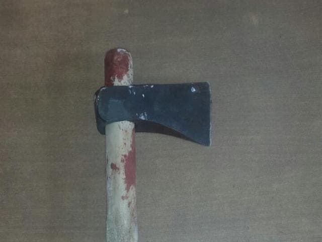 Police said accused Asha Ram, 45, attacked his daughter at 5am when she was asleep and then threw her down from the first floor terrace to an adjacent bylane.(HT Photo) Police said accused Asha Ram, 45, attacked his daughter at 5am when she was asleep and then threw her down from the first floor terrace to an adjacent bylane.(HT Photo)