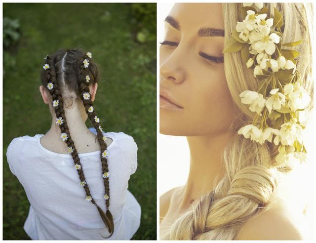 Spruce your braid with dainty jasmine or sunflowers this festive season . (istock) Spruce your braid with dainty jasmine or sunflowers this festive season . (istock)